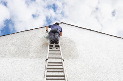 Peinture extérieure à Morigny — façades et ravalement